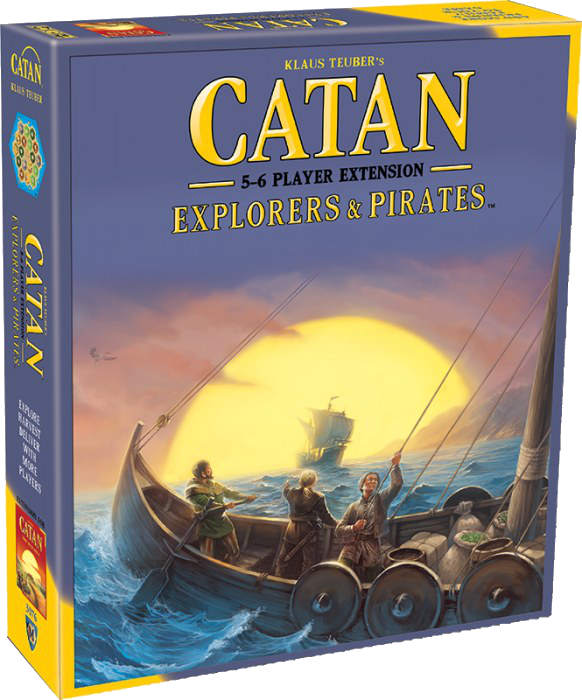 Catan: Explorers & Pirates - 5-6 Player Extension (Second Edition)