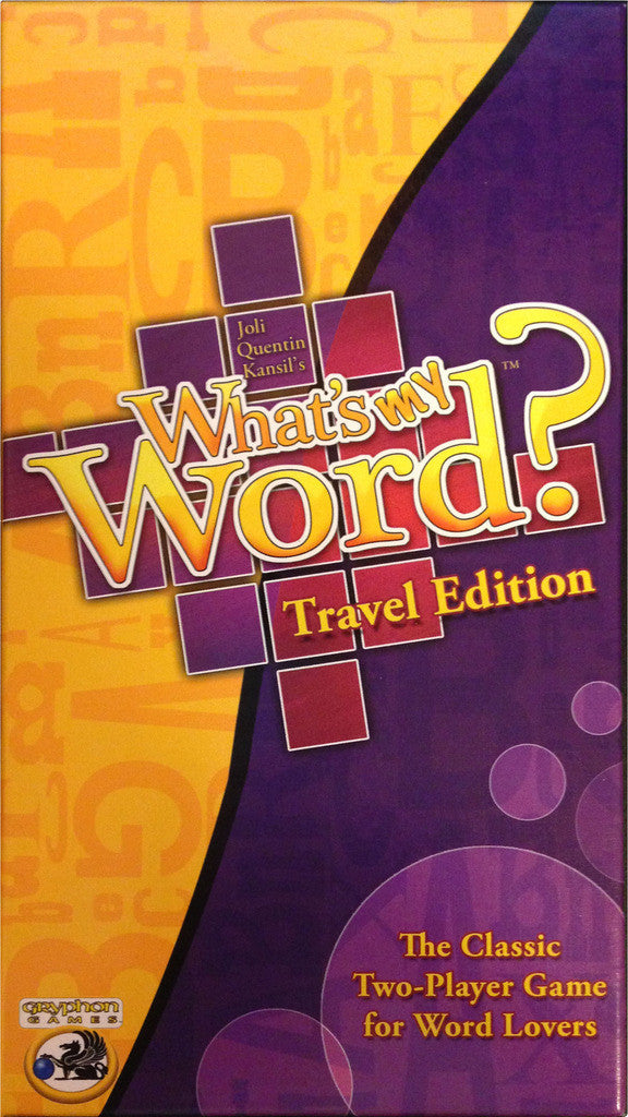What's My Word? (Travel Edition)