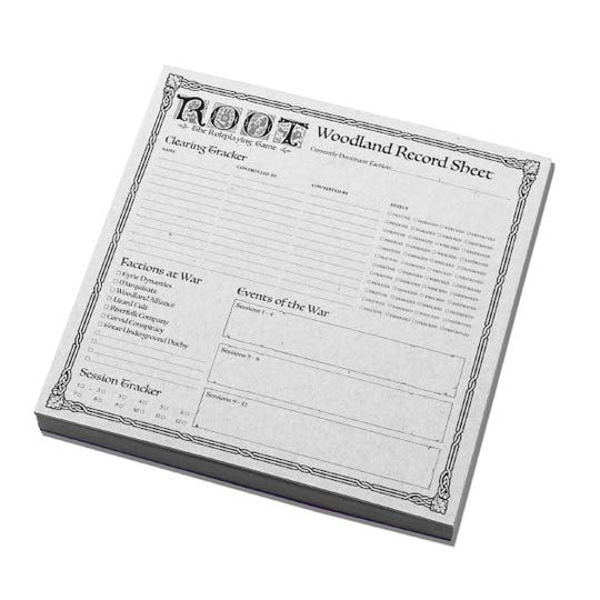 Root: The Roleplaying Game - Woodland and Clearing Notepads