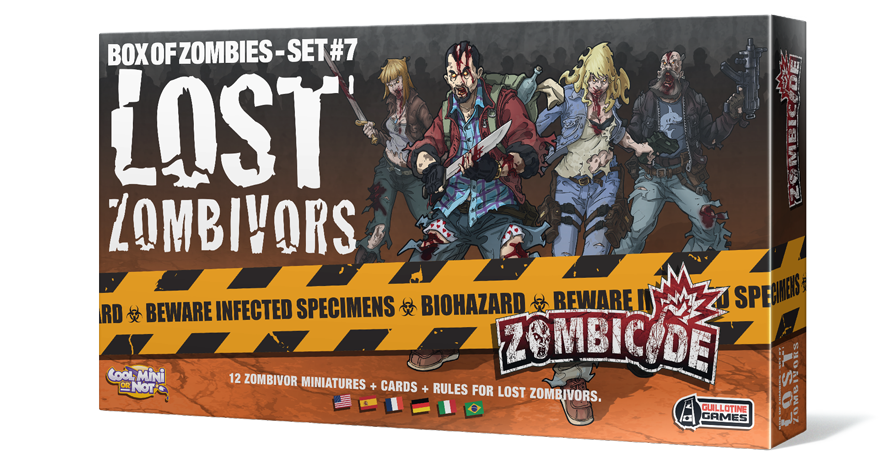 Zombicide Box of Zombies Set #7: Lost Zombivors