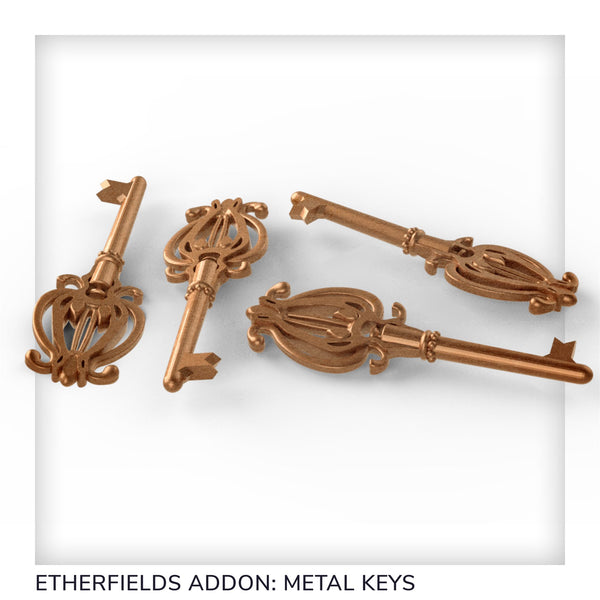 Etherfields: 4 Metal Keys