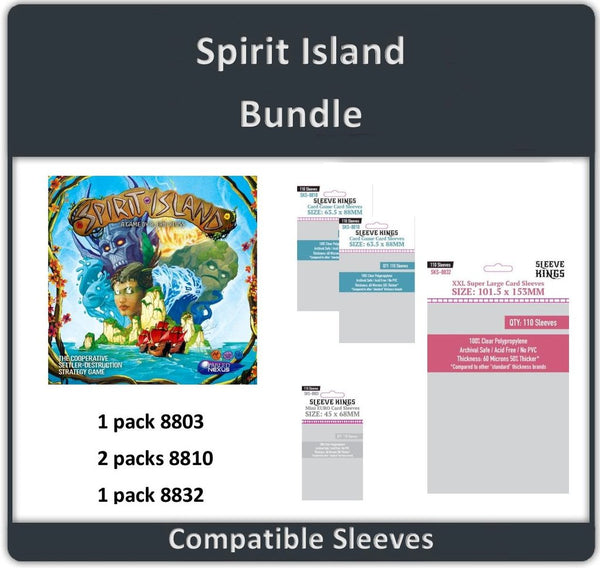 Sleeve Kings - Sleeve Bundle - Spirit Island
