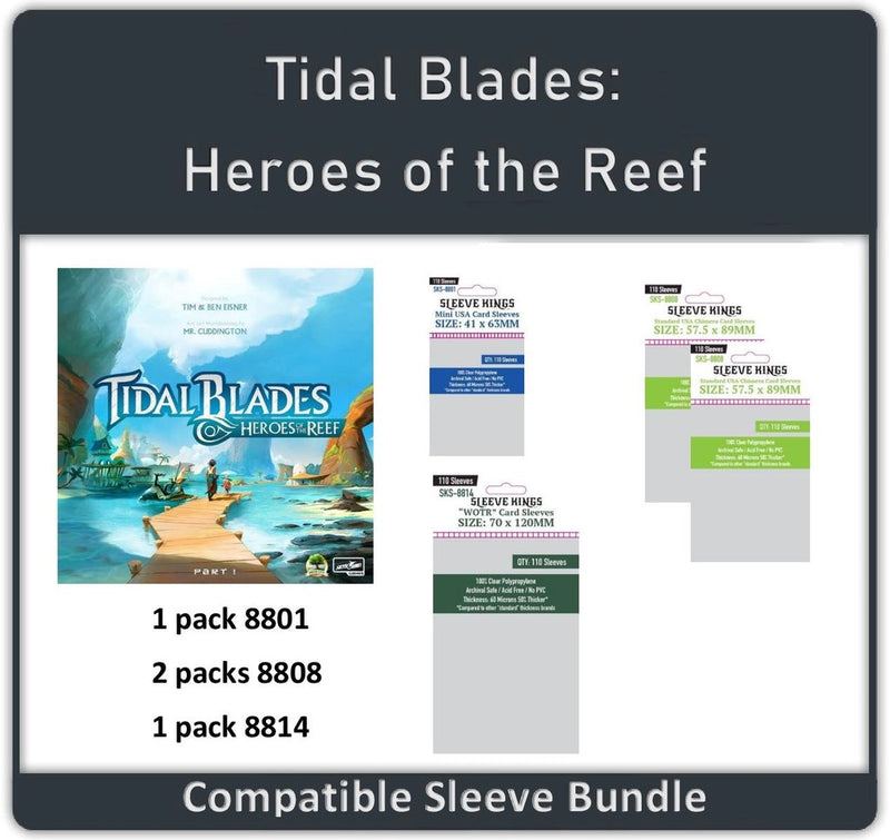 Sleeve Kings - Sleeve Bundle - Tidal Blades: Heroes of the Reef