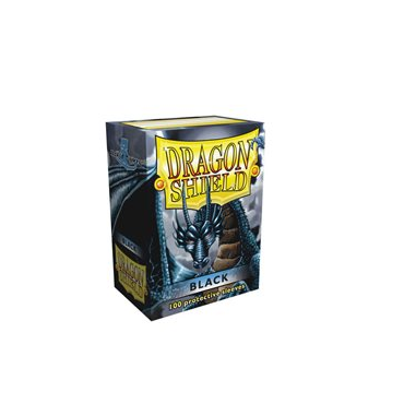 Dragon Shield - Classic Sleeves: Black (100ct)