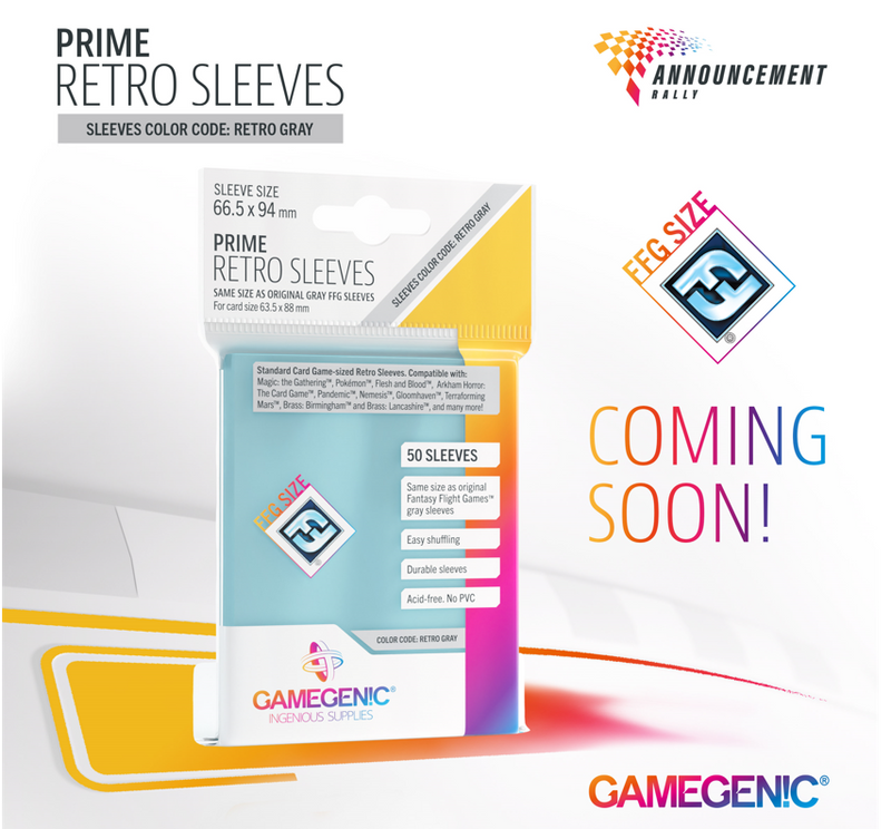 Gamegenic - Prime Retro Sleeves (50)