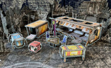 Battle Systems Scifi Terrain Trade Container Set (Import)