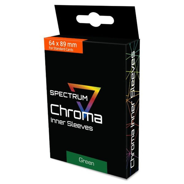 Spectrum: Chroma Inner Sleeves: Green (100ct)