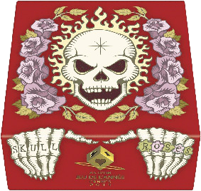 Skull & Roses Red