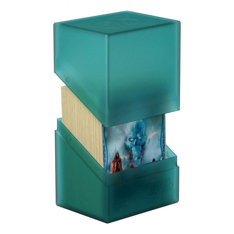 Ultimate Guard - Boulder™ 80+ Deck Case Malachite (Teal)