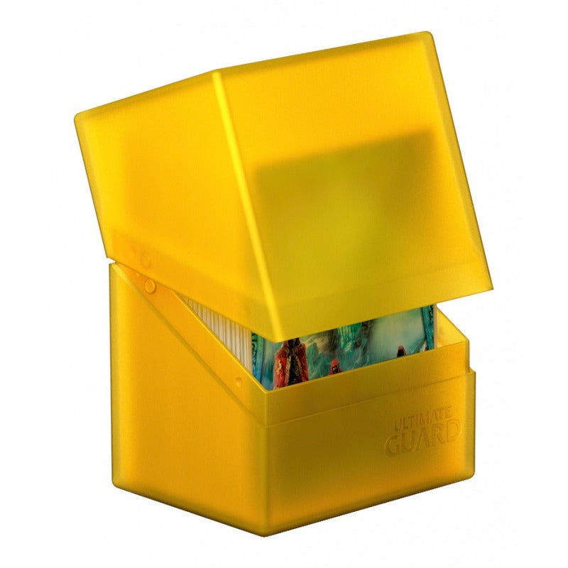 Ultimate Guard - Boulder™ 80+ Deck Case Amber (Yellow)