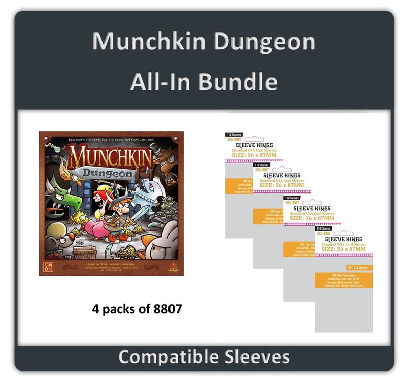 Sleeve Kings - Sleeve Bundle - Munchkin Dungeon All-In