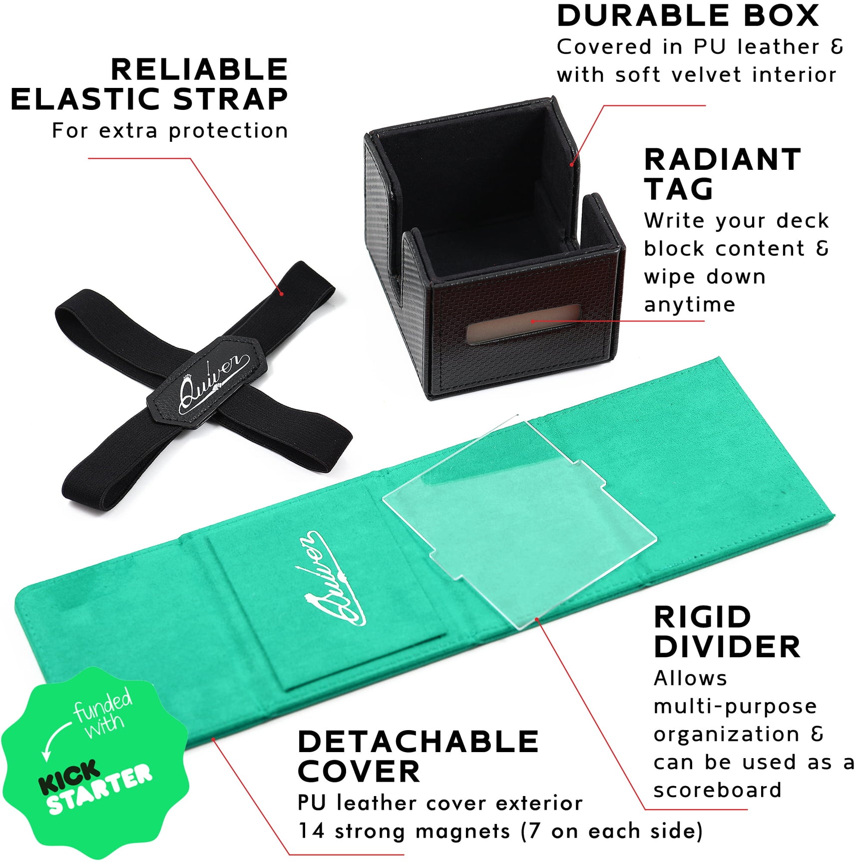 Quiver Time -  Citadel Deck Block (Green)