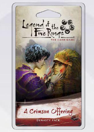 Legend of the Five Rings: The Card Game – A Crimson Offering Dynasty Pack