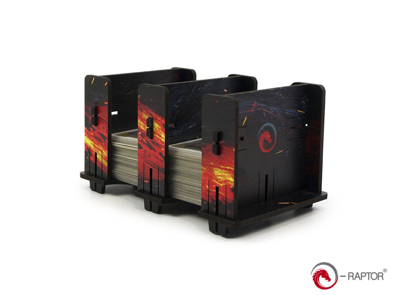 E-Raptor - Card Holder: 2S FullPrint HDF Lava