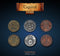 Legendary Metal Coins: Season 1 - Capitol Coin Set (24 pcs)