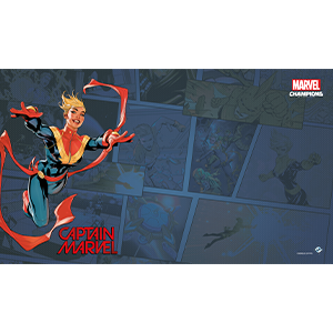 Marvel Champions: The Card Game – Captain Marvel Playmat