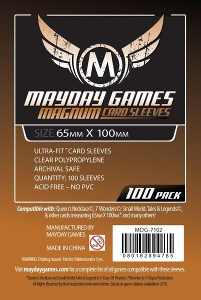 Mayday Sleeves - Magnum Ultra-Fit "7 Wonders" Card Sleeves