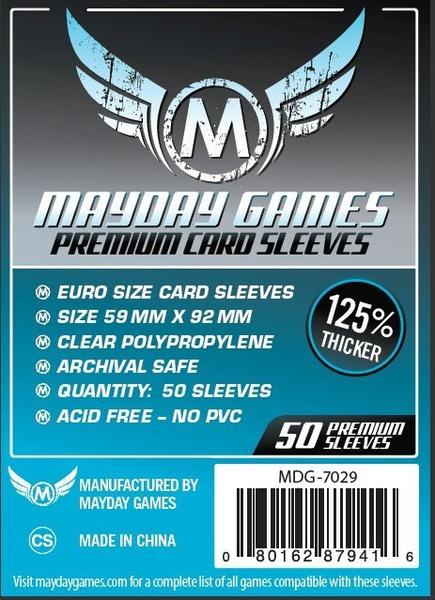 Mayday Sleeves - Euro Card Sleeves - Premium
