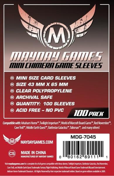Mayday Sleeves - Mini Chimera Card Sleeves