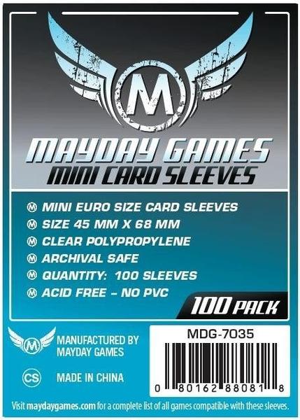 Mayday Sleeves - Mini Euro Card Sleeves