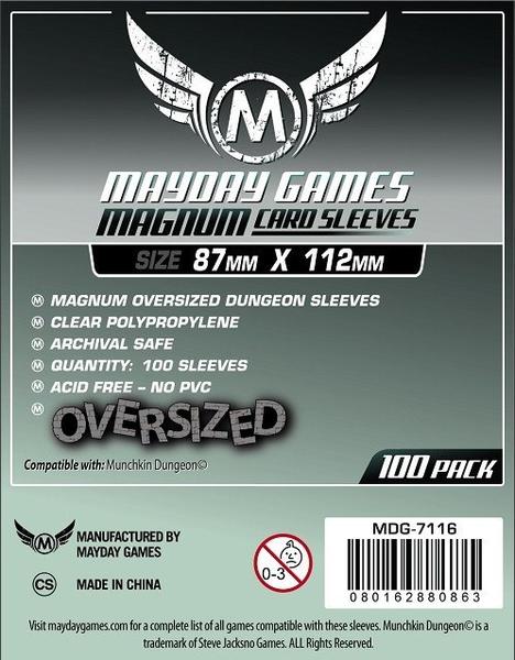 Mayday Sleeves - Magnum Oversized Dungeon Card Sleeves