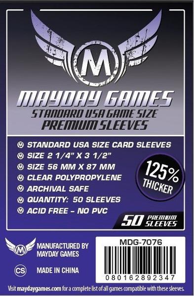 Mayday Sleeves - Standard USA Card Sleeves - Premium