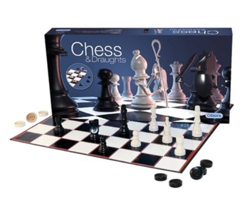 Gibsons - Chess & Draughts Set