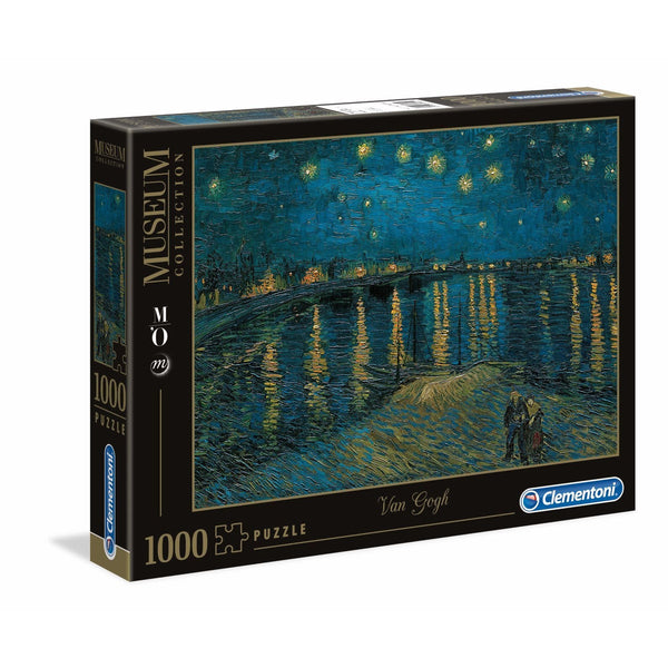 Puzzle - Clementoni - Museum - Van Gogh - Starry Night Over The Rhone (1000 pcs)