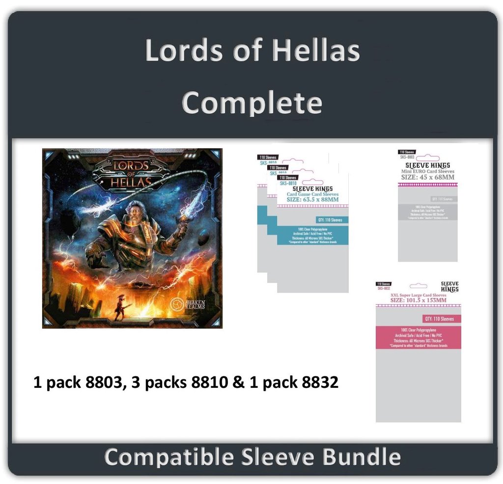 Sleeve Kings - Sleeve Bundle - Lords of Hellas