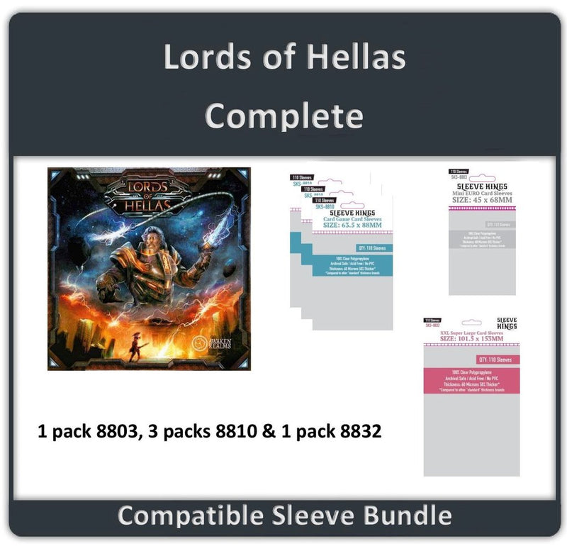 Sleeve Kings - Sleeve Bundle - Lords of Hellas