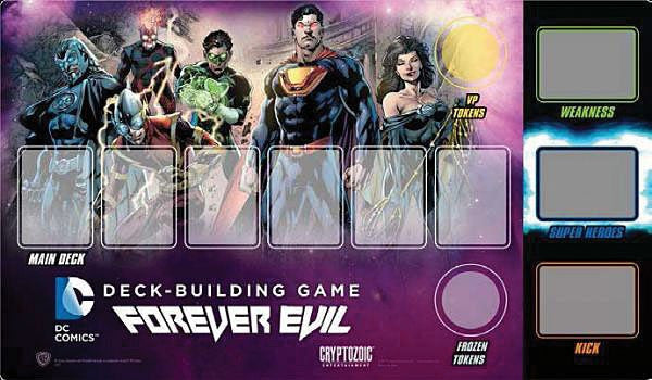 DC Comics Deck-Building Game: Forever Evil Playmat