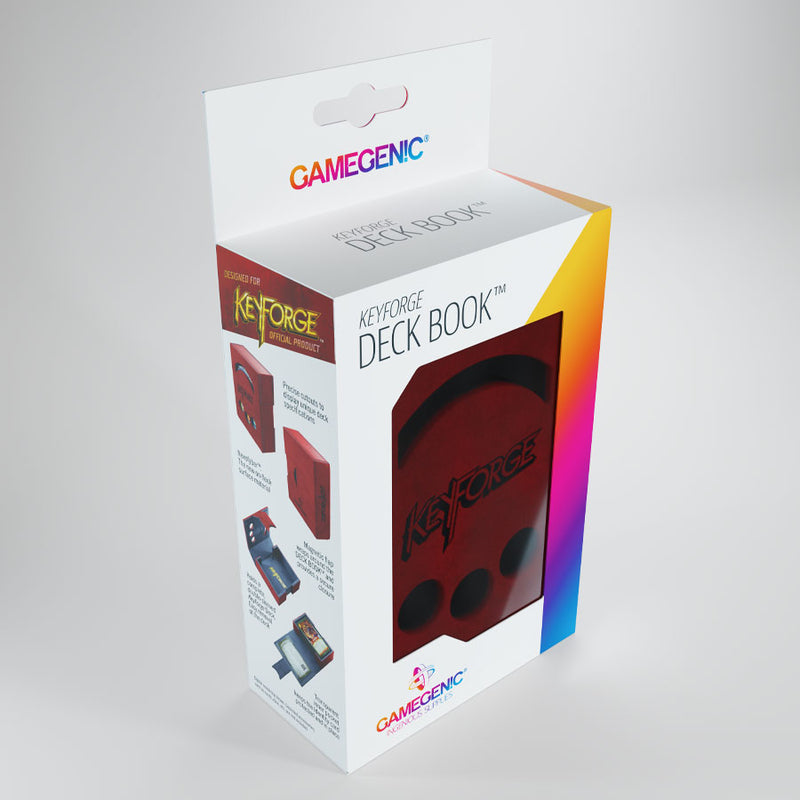 Gamegenic: Keyforge Deck Book - Red