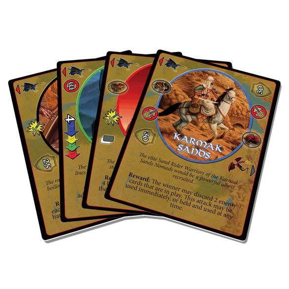 Defenders of the Realm: Battlefields - 4 Extra Battlefield Placards