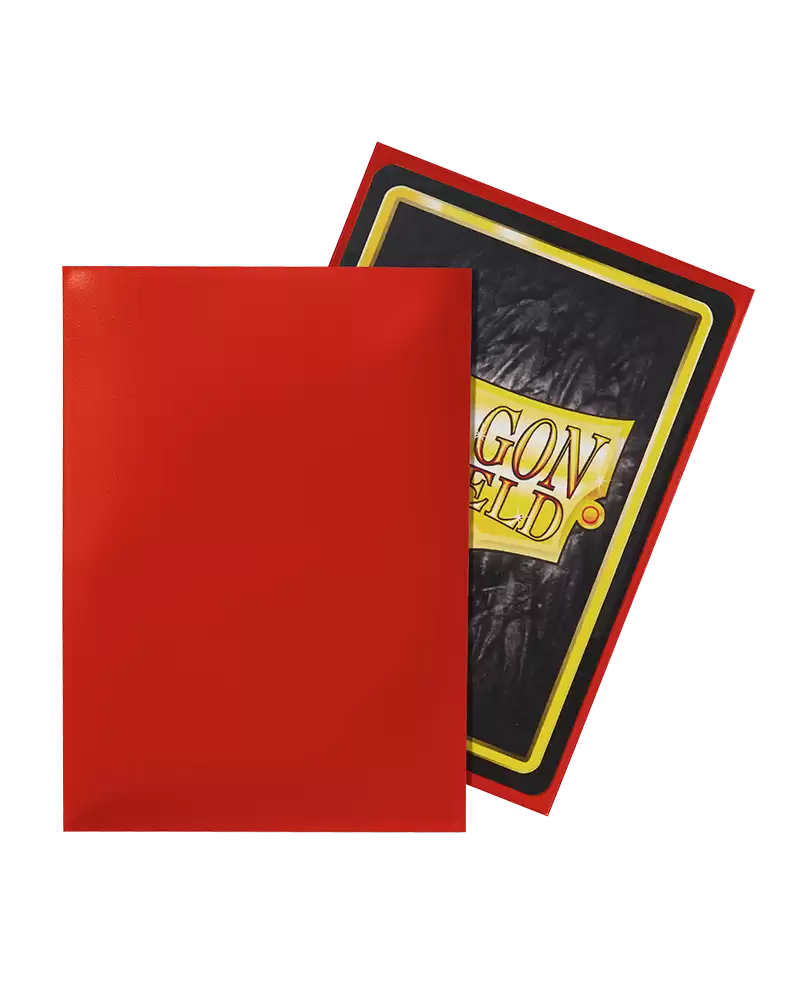 Dragon Shield - Classic Sleeves: Crimson (100ct)