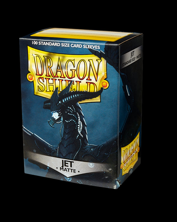 Dragon Shield - Matte Sleeves: Jet (100ct)