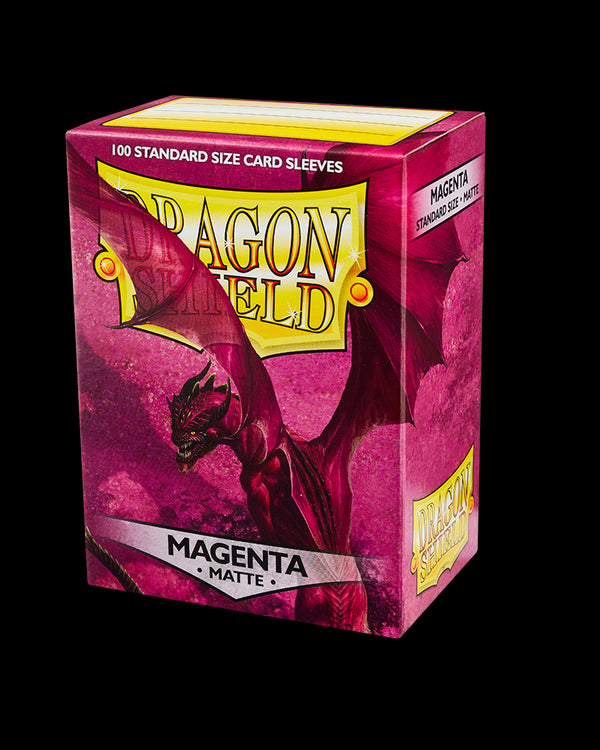 Dragon Shield - Matte Sleeves: Magenta (100ct)