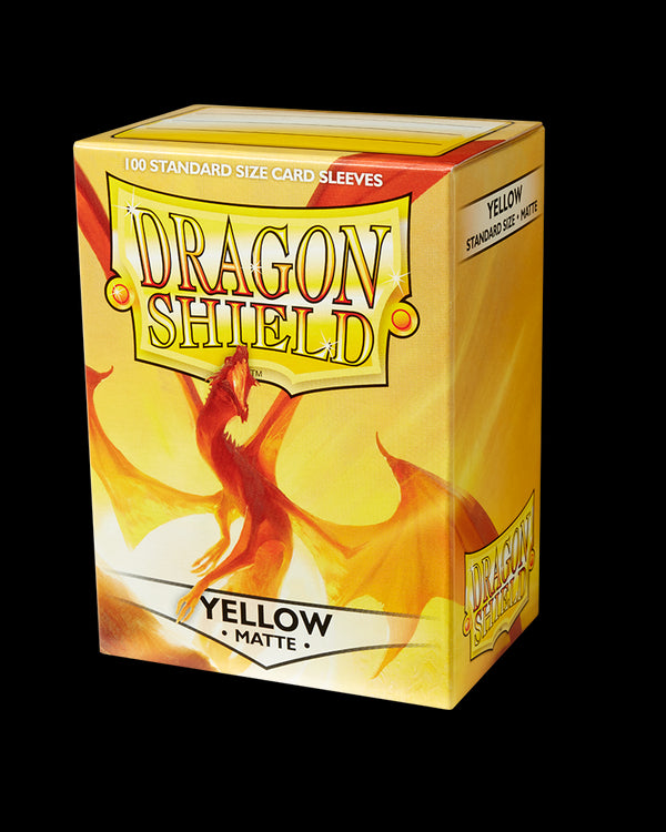 Dragon Shield - Matte Sleeves: Yellow (100ct)