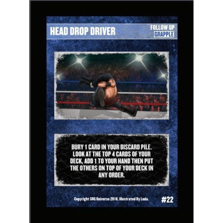 The Supershow - 23 Head Drop Driver Promo Card