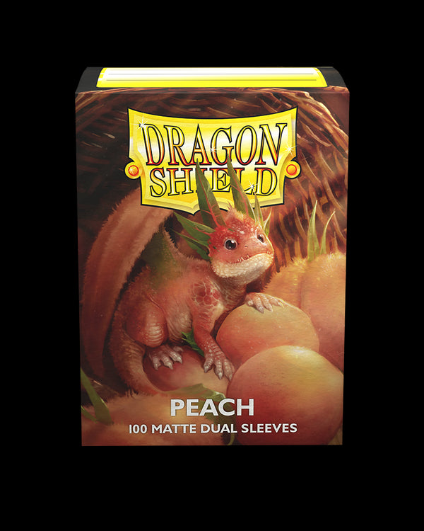 Dragon Shield - Matte Dual Sleeves: Peach Pink (100ct)