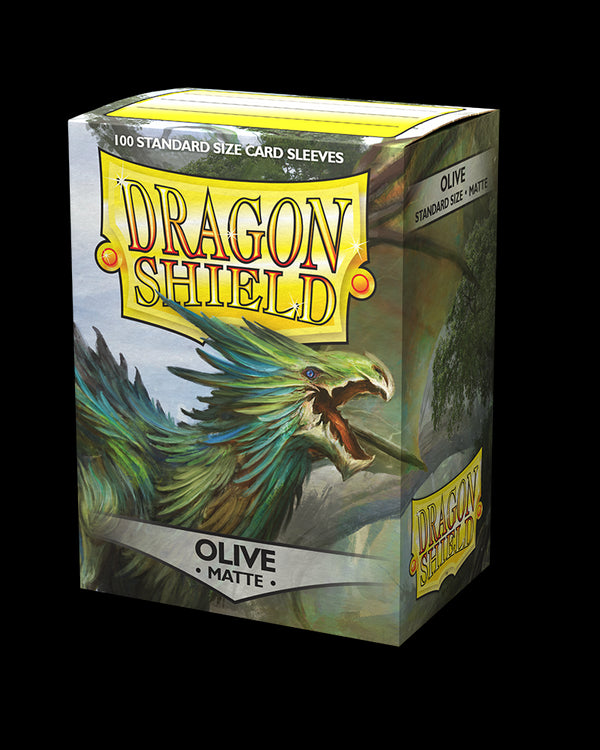 Dragon Shield - Matte Sleeves: Olive (100ct)