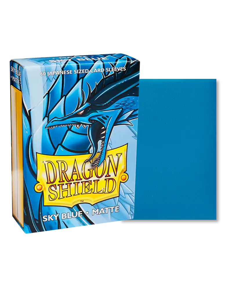 Dragon Shield - Japanese Size Matte Sleeves: Sky Blue (60ct)