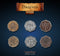 Legendary Metal Coins: Season 1 - Dwarven Coin Set (24 pcs)