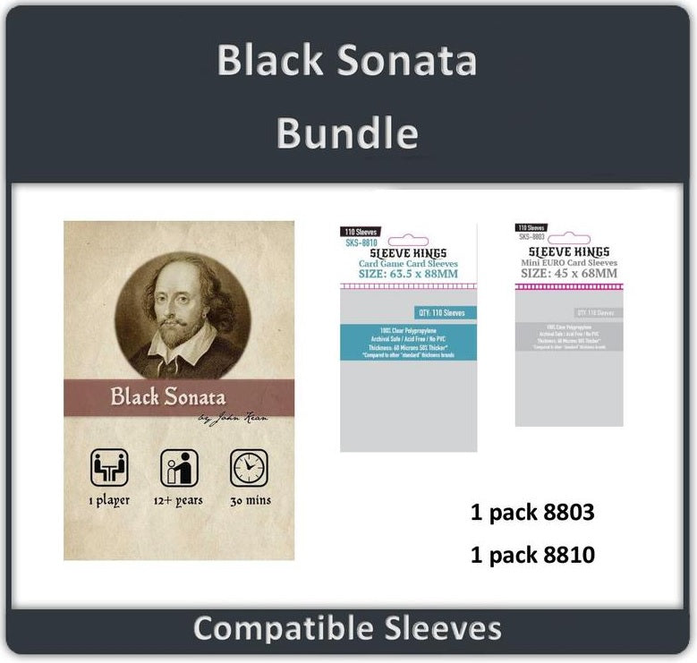 Sleeve Kings - Sleeve Bundle - Black Sonata