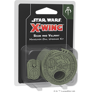 Star Wars: X-Wing (Second Edition) - Scum Maneuver Dial Upgrade Kit