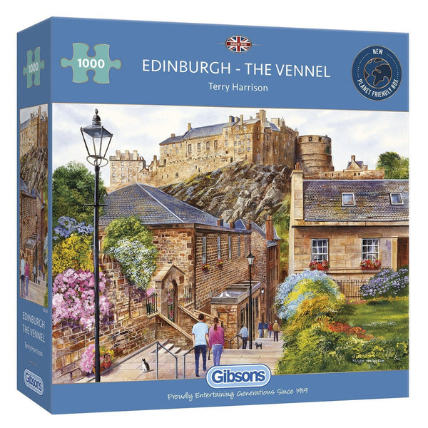 Puzzle - Gibsons - Edinburgh - The Vennel (1000 Pieces)