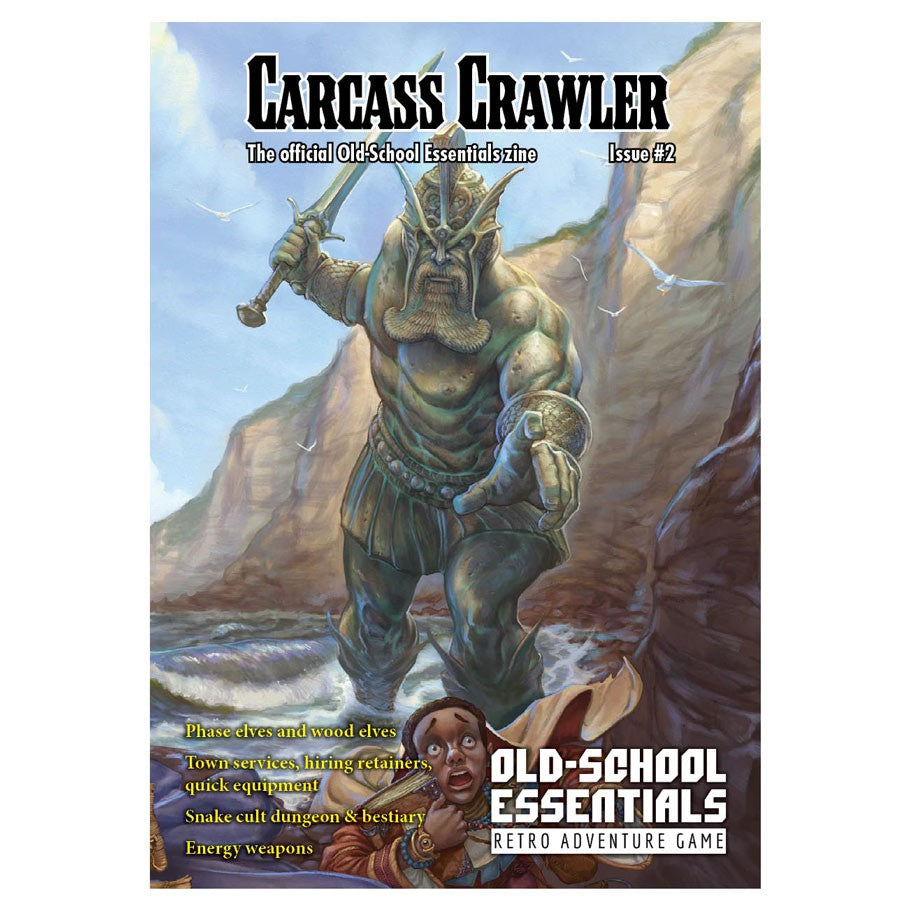 Carcass Crawler: #2: Official Old-School Essentials Zine