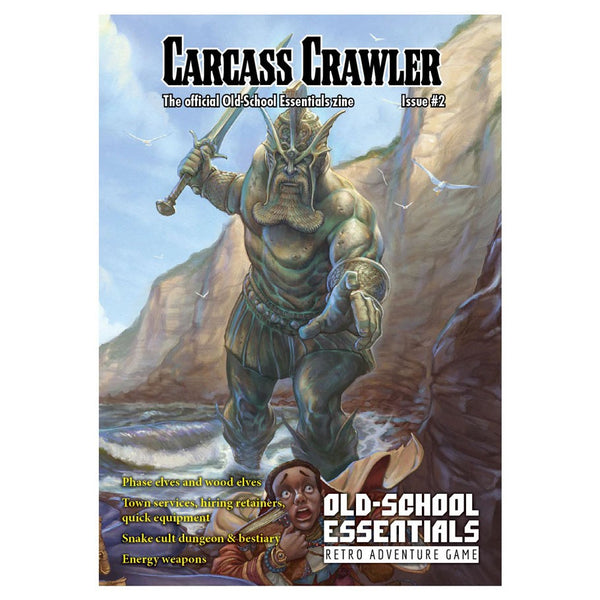 Carcass Crawler: #2: Official Old-School Essentials Zine