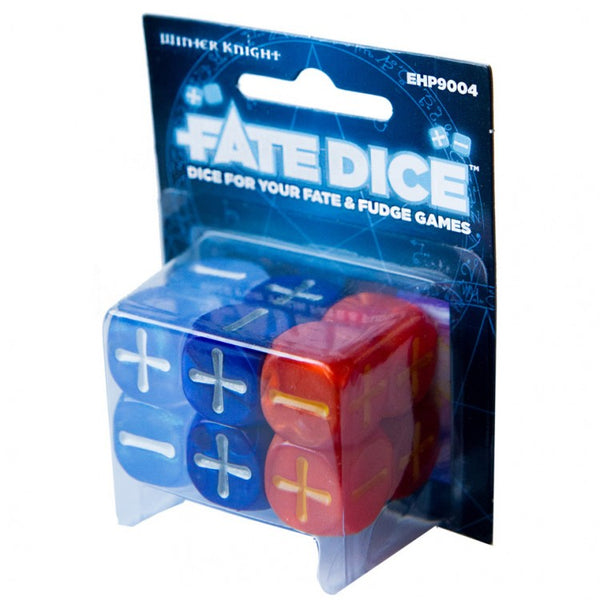 Fate Core Dice: Winter Knight *No Packaging*