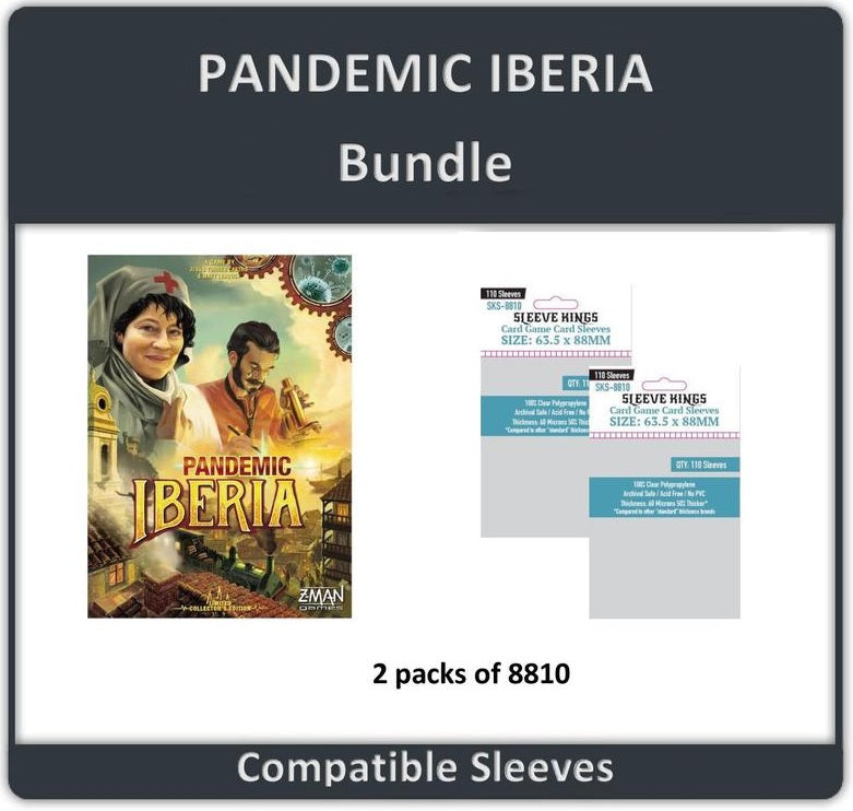 Sleeve Kings - Sleeve Bundle - Pandemic: Iberia