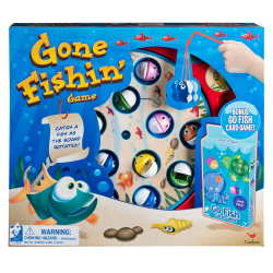 Gone Fishin' Game with Bonus Card Game